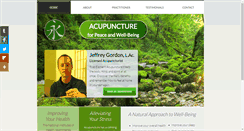 Desktop Screenshot of jgordonacupuncture.com